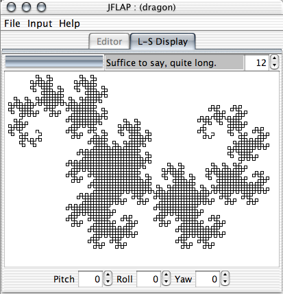Rendering of the Dragon Fractal