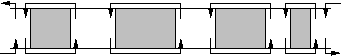 Figure: Doubly linked list of free blocks
